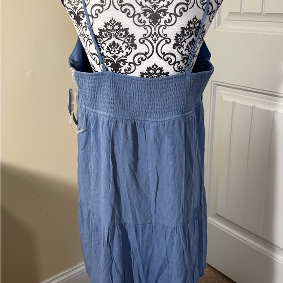 No Boundaries Blue Eyelet Dress NWT - Picture 6 of 7